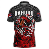 Polynesian Polo Shirt Red Raider For Life Polo Shirt LT10 - Wonder Print Shop