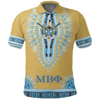 Mu Beta Phi Dashiki Polo Shirt RLT12 - Wonder Print Shop