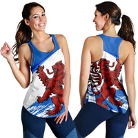 Scotland Lion Style Racerback Tank RLT12 - Wonder Print Shop
