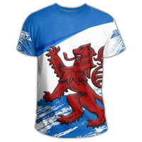 Scotland Lion Style T Shirt RLT12 - Wonder Print Shop