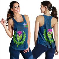 Scotland Celtic Knot Racerback Tank RLT12 - Wonder Print Shop