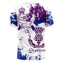 Scotland Lion King's Thistle T Shirt RLT12 - Wonder Print Shop
