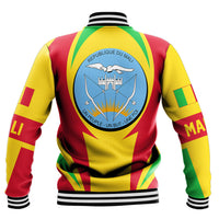 Wonder Print Shop Clothing - Mali Action Flag Baseball Jacket RLT7 - Wonder Print Shop