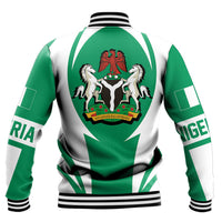 Wonder Print Shop Clothing - Nigeria Action Flag Baseball Jacket RLT7 - Wonder Print Shop