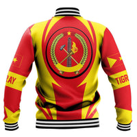 Wonder Print Shop Clothing - Tigray Action Flag Baseball Jacket RLT7 - Wonder Print Shop