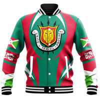 Wonder Print Shop Clothing - Burundi Action Flag Baseball Jacket RLT7 - Wonder Print Shop