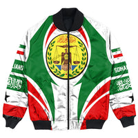 Getteestore Clothing - Somaliand Action Flag Bomber Jacket RLT7 - Wonder Print Shop