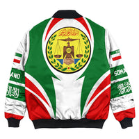 Getteestore Clothing - Somaliand Action Flag Bomber Jacket RLT7 - Wonder Print Shop
