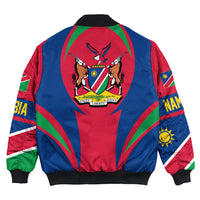 Getteestore Clothing - Nambia Action Flag Bomber Jacket RLT7 - Wonder Print Shop
