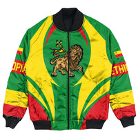 Getteestore Clothing - Ethiopia Action Flag Bomber Jacket RLT7 - Wonder Print Shop