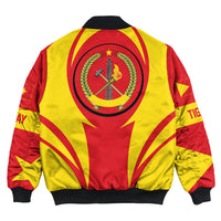 Wonder Print Shop Clothing - Tigray Action Flag Bomber Jacket RLT7 - Wonder Print Shop