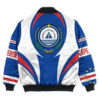 Wonder Print Shop Clothing - Cape Verde Action Flag Bomber Jacket RLT7 - Wonder Print Shop