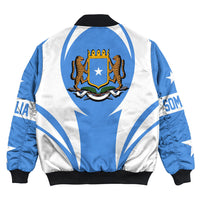 Wonder Print Shop Clothing - Somalia Action Flag Bomber Jacket RLT7 - Wonder Print Shop