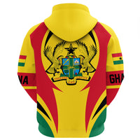 Ghana Hoodie Action Flag RLT7 - Wonder Print Shop