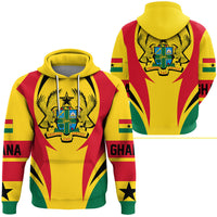 Ghana Hoodie Action Flag RLT7 - Wonder Print Shop