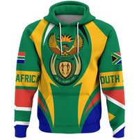 South Africa Hoodie Action Flag RLT7 - Wonder Print Shop