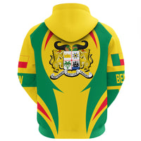 Benin Hoodie Action Flag RLT7 - Wonder Print Shop