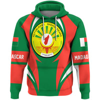 Madagascar Hoodie Action Flag RLT7 - Wonder Print Shop
