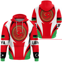 Libya Hoodie Action Flag RLT7 - Wonder Print Shop