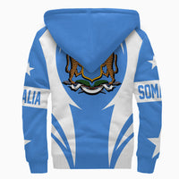 Wonder Print Shop Clothing - Somalia Action Flag Sherpa Hoodie RLT7 - Wonder Print Shop