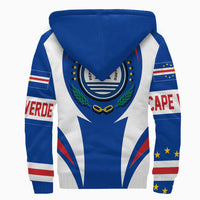 Wonder Print Shop Clothing - Cape Verde Action Flag Sherpa Hoodie RLT7 - Wonder Print Shop