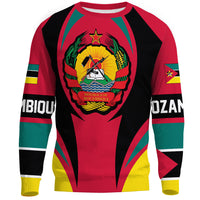 Wonder Print Shop Clothing - Mozambique Action Flag Sweatshirts RLT7 - Wonder Print Shop