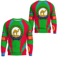 Wonder Print Shop Clothing - Eritrea Action Flag Sweatshirts RLT7 - Wonder Print Shop