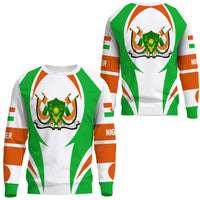 Wonder Print Shop Clothing - Niger Action Flag Sweatshirts RLT7 - Wonder Print Shop
