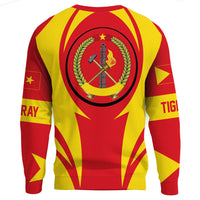 Wonder Print Shop Clothing - Tigray Action Flag Sweatshirts RLT7 - Wonder Print Shop