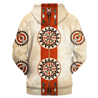 Native American Drum Head Pattern Native American 3D Hoodie LT10 - Wonder Print Shop