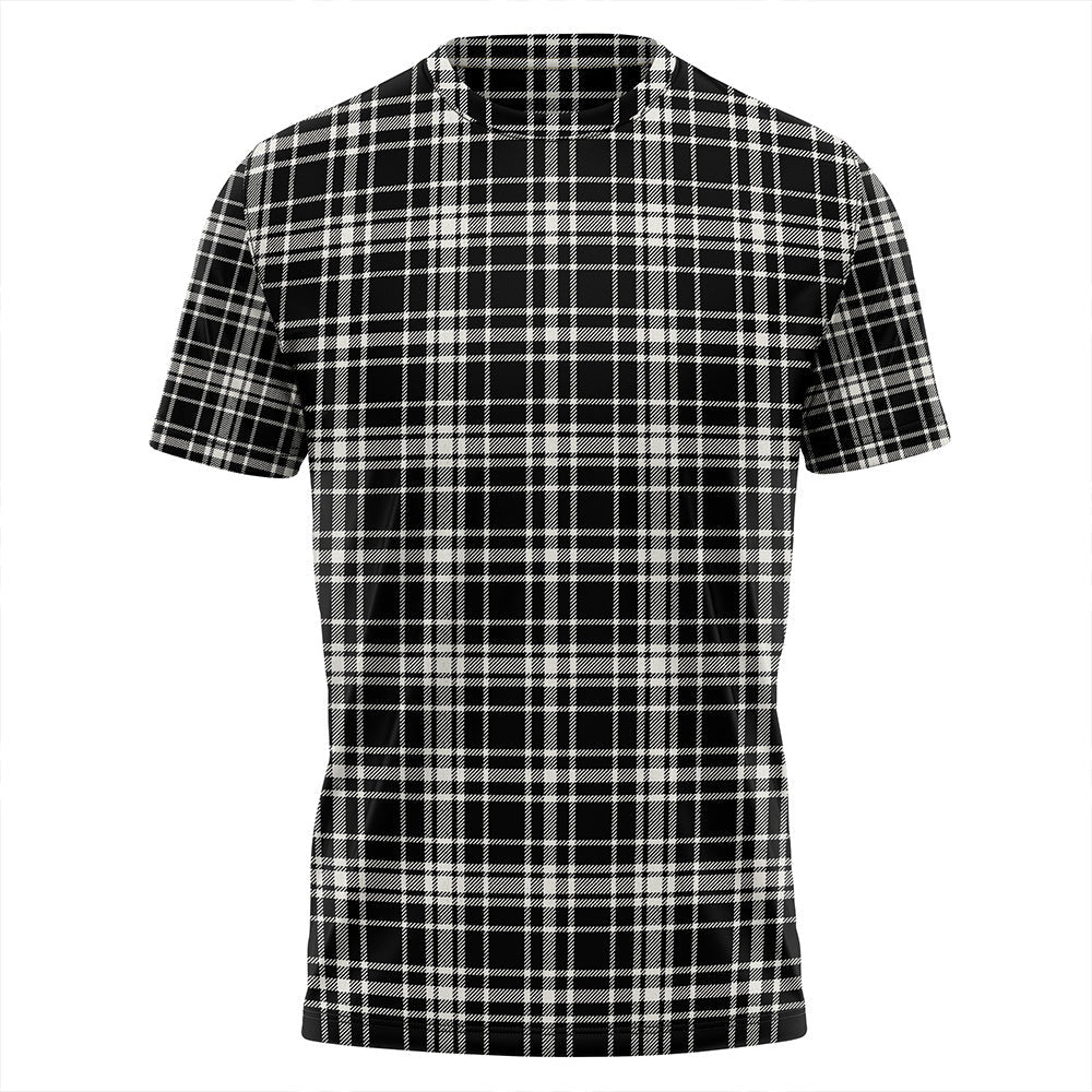 scottish-maclean-black-white-modern-clan-tartan-classic-t-shirt