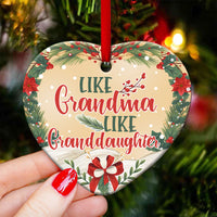family-like-grandma-like-granddaughter-heart-ornament