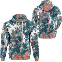 Paisley Bandana Hoodie Pattern Seamless Ver.215 RLT13 - Wonder Print Shop