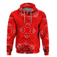Paisley Bandana Hoodie Pattern Seamless Ver.183 RLT13 - Wonder Print Shop