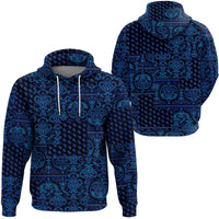 Paisley Bandana Pattern Seamless Blue Hoodie Ver.03 RLT13 - Wonder Print Shop