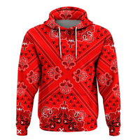 Paisley Bandana Hoodie Pattern Seamless Ver.183 RLT13 - Wonder Print Shop