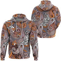 Paisley Bandana Hoodie Pattern Seamless Ver.132 RLT13 - Wonder Print Shop
