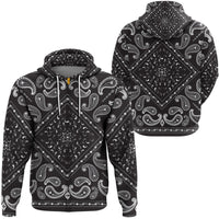 Paisley Bandana Hoodie Pattern Seamless Ver.146 RLT13 - Wonder Print Shop