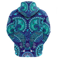 Paisley Bandana Hoodie Pattern Seamless Ver.141 RLT13 - Wonder Print Shop