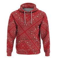 Paisley Bandana Hoodie Pattern Seamless Ver.99 RLT13 - Wonder Print Shop