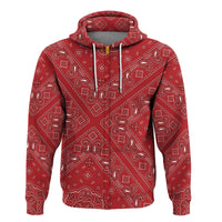 Paisley Bandana Hoodie Pattern Seamless Ver.99 RLT13 - Wonder Print Shop