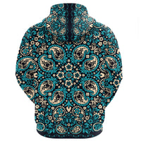Paisley Bandana Hoodie Pattern Seamless Ver.83 RLT13 - Wonder Print Shop
