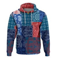 Paisley Bandana Hoodie Pattern Seamless Ver.63 RLT13 - Wonder Print Shop