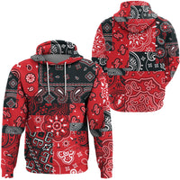 Paisley Bandana Hoodie Pattern Seamless Ver.67 RLT13 - Wonder Print Shop