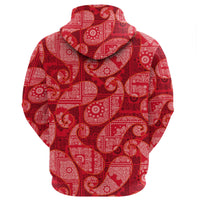 Paisley Bandana Hoodie Pattern Seamless Ver.49 RLT13 - Wonder Print Shop