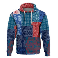 Paisley Bandana Hoodie Pattern Seamless Ver.63 RLT13 - Wonder Print Shop