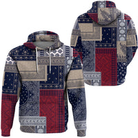 Paisley Bandana Hoodie Pattern Seamless Ver.05 RLT13 - Wonder Print Shop