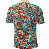 Paisley Polo Shirt Bandana Pattern Seamless Ver.218 RLT13 - Wonder Print Shop