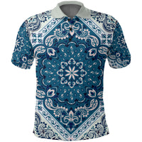 Paisley Polo Shirt Bandana Pattern Seamless Ver.222 RLT13 - Wonder Print Shop
