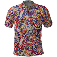 Paisley Polo Shirt Bandana Pattern Seamless Ver.203 RLT13 - Wonder Print Shop